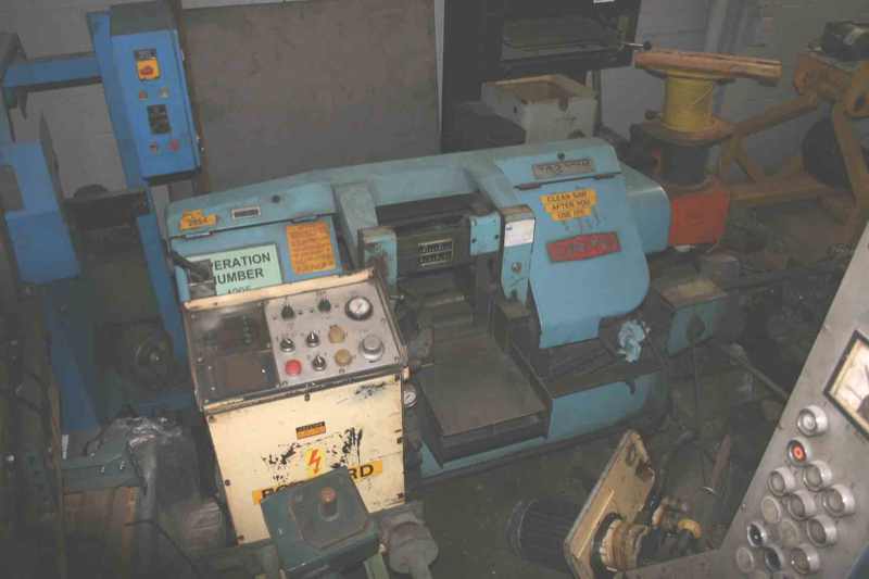 12" X 10 1/4" 1994 DAITO MODEL GA260W SEMI-AUTOMATIC BAND SAW